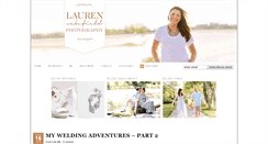 Desktop Screenshot of laurenwakefieldphotography.com