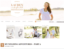 Tablet Screenshot of laurenwakefieldphotography.com